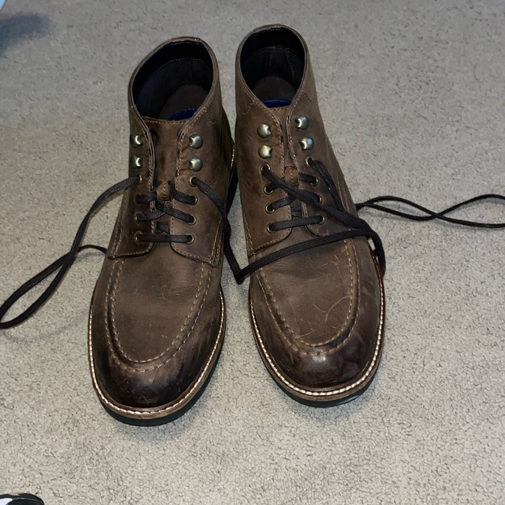 Brown Bostonian dress shoes